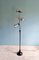 Lámpara de pie vintage de metal cromado, años 70, Imagen 18