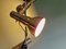 Lámpara de pie vintage de metal cromado, años 70, Imagen 4