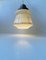 Scandinavian Functionalist Ceiling Lamp in Copper and Glass, 1940s, Image 3