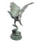 Jules Moigniez, Escultura de águila con alas abiertas, años 80, bronce, Imagen 4