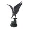 Jules Moigniez, Eagle Sculpture with Open Wings, 1980s, Bronze, Image 7