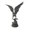 Jules Moigniez, Eagle Sculpture with Open Wings, 1980s, Bronze 11