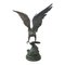 Jules Moigniez, Eagle Sculpture with Open Wings, 1980s, Bronze, Image 11