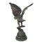 Jules Moigniez, Eagle Sculpture with Open Wings, 1980s, Bronze, Image 8