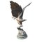 Jules Moigniez, Eagle Sculpture with Open Wings, 1980s, Bronze 14