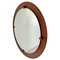 Vintage Mirror in Curved Wood attributed to Campo e Graffi, Italy, 1960s 1