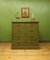 Antique Swedish Style Folk Art Green Painted Chest of Drawers, 1890s 6