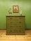 Antique Swedish Style Folk Art Green Painted Chest of Drawers, 1890s, Image 9
