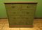 Antique Swedish Style Folk Art Green Painted Chest of Drawers, 1890s, Image 1
