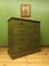 Antique Swedish Style Folk Art Green Painted Chest of Drawers, 1890s 13