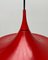 Mid-Century Space Age German Red Tulip Pendant Lamp by Rolf Krüger for Staff, 1960s 22