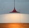 Mid-Century Space Age German Red Tulip Pendant Lamp by Rolf Krüger for Staff, 1960s, Image 10