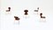 Sillas Ant de Arne Jacobsen para Fritz Hansen, años 60. Juego de 5, Imagen 4