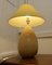 Lámpara de mesa Egg danesa Mid-Century, años 60, Imagen 4