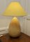 Lámpara de mesa Egg danesa Mid-Century, años 60, Imagen 1