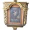 Antique Altarpiece with Oil Painting of Jesus with Child 5