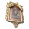 Antique Altarpiece with Oil Painting of Jesus with Child 9