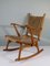 Mid-Century Rocking Chair from De Ster Gelderland, 1960s 2