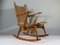 Rocking Chair Mid-Century de De Ster Gelderland, 1960s 5