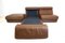 DS 77 Leather Modular Sofa from De Sede, 1970s, Set of 3 2