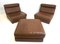 DS 77 Leather Modular Sofa from De Sede, 1970s, Set of 3 22