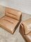 Cognac Leather P10 Lounge Chairs by Alberto Rosselli for Saporiti Italia, Set of 2 6