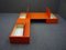 Space Age Orange Modular Lowboard, 1960s, Set of 3, Image 5