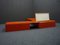 Modulares Space Age Lowboard in Orange, 1960er, 3er Set 8