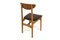 Chaises Scandinaves en Teck, 1960, Set de 4 5