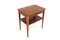 Scandinavian Mahogany Bedside Table, 1950 3