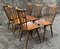 Bistro Chairs from Baumann, Set of 6 2