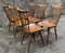 Bistro Chairs from Baumann, Set of 6, Image 2
