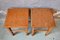 Bohemian Wooden Stools, 1950s, Set of 2 5