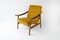 Mid-Century Lounge Chairs in Yellow, 1960s, Set of 2, Image 2