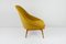 Mid-Century Lounge Chair in Yellow, 1960s 4