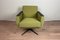 Vintage Green Swivel Lounge Chair, 1960s, Image 6