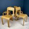 Plywood Esse Dining Chairs by Gigi Sabadin for Stilwood, Italy, 1970s, Set of 4 9