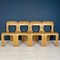 Esse Esszimmerstühle aus Schichtholz von Gigi Sabadin für Stilwood, Italien, 1970er, 4er Set 12