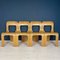 Plywood Esse Dining Chairs by Gigi Sabadin for Stilwood, Italy, 1970s, Set of 4 12