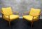 Deutsche Vintage Sessel aus Gelbem Stoff von Walter Knoll, 1960er, 2er Set 15