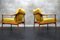 Fauteuils Vintage en Tissu Jaune par Walter Knoll, Allemagne, 1960s, Set de 2 12