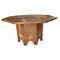 Vintage Octagonal Wooden Dining Table, Image 6