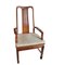 Chinese Chairs in Wood & Silk, Set of 4 9