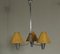 Lámpara colgante grande de Napako, años 50, Imagen 3