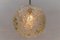 Green Glass Ball Pendant Lamp from Doria, Germany, 1960s, Image 11