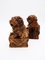 Foo Dogs aus Marmor, China, 1800er, 2er Set 9
