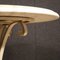 Side Table in Iron with Inlaid Marble Top, 1960s 4