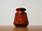 Mid-Century West German Pottery WGP Fat Lava Vase by Ilkra Edelkeramik, 1960s 1