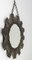 French Wall Mirror Metai Frame in the Neogothic, 1960s 3