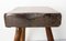 Mid-Century Brutalist French Three-Legs Milking Stool, 1970s 9